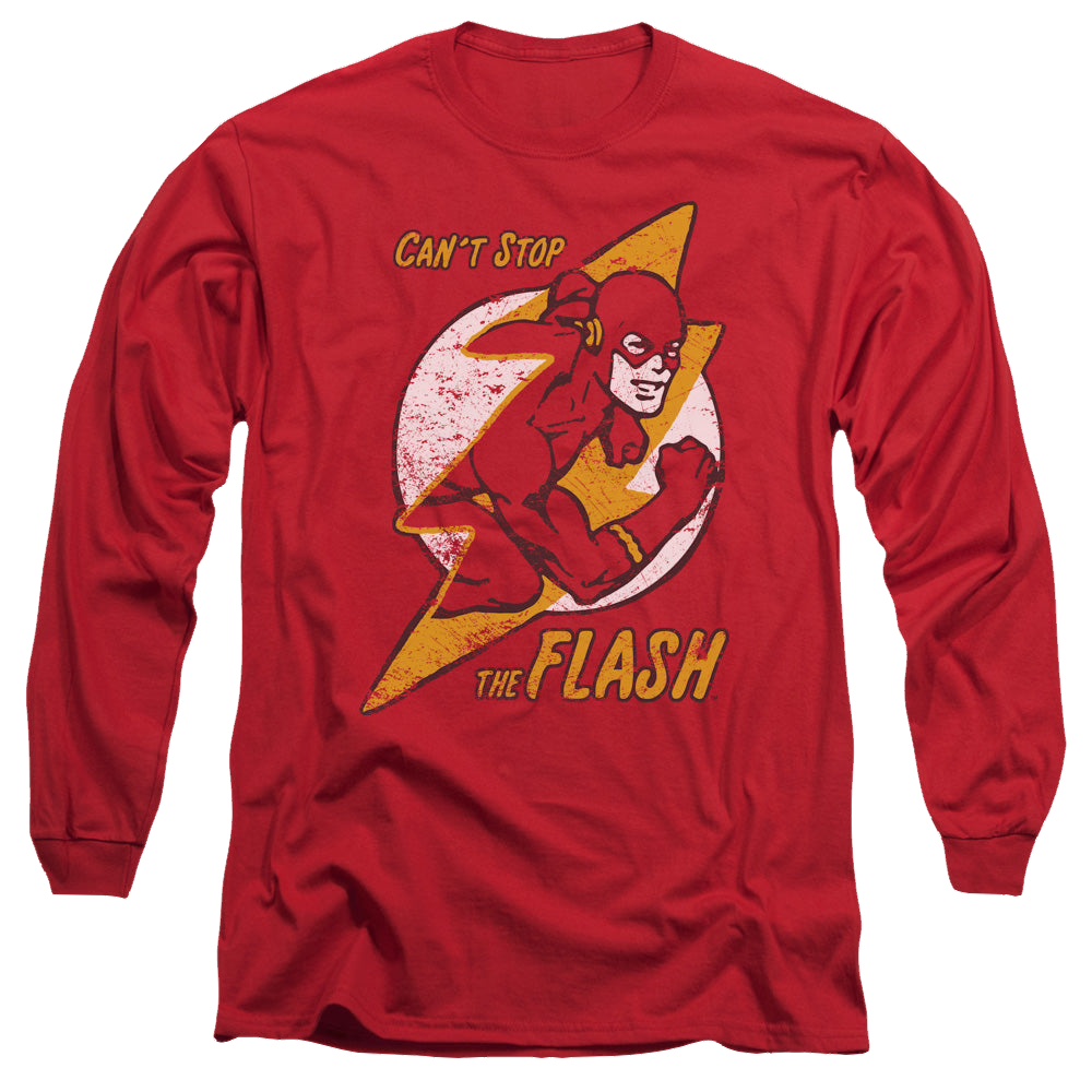 Flash, The Flash Bolt - Men's Long Sleeve T-Shirt Men's Long Sleeve T-Shirt The Flash