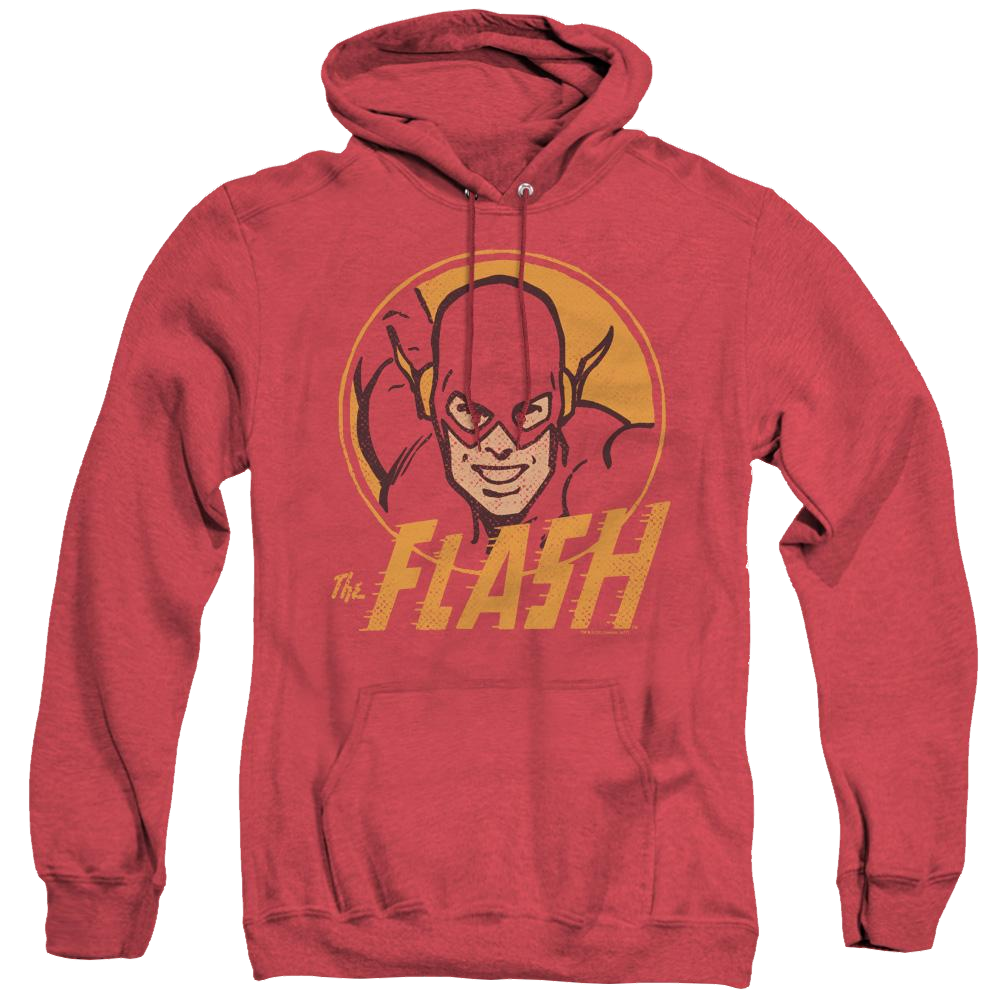 Flash, The Flash Circle - Heather Pullover Hoodie Heather Pullover Hoodie The Flash