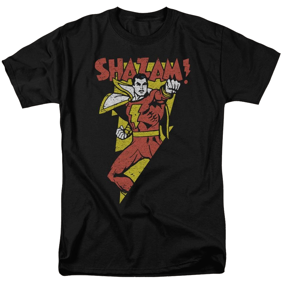 DC Comics In Bolt - Men's Regular Fit T-Shirt Men's Regular Fit T-Shirt Shazam