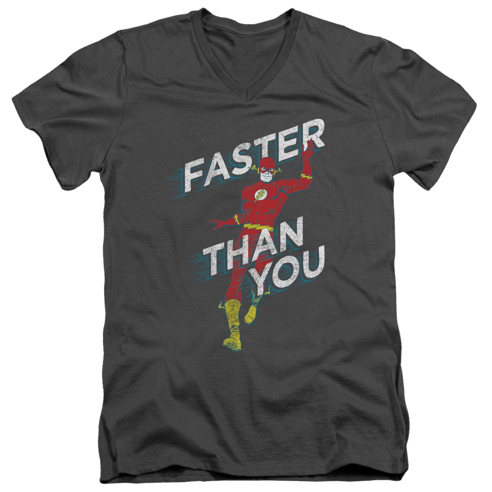 Flash, The Faster Than You - Men's V-Neck T-Shirt Men's V-Neck T-Shirt The Flash