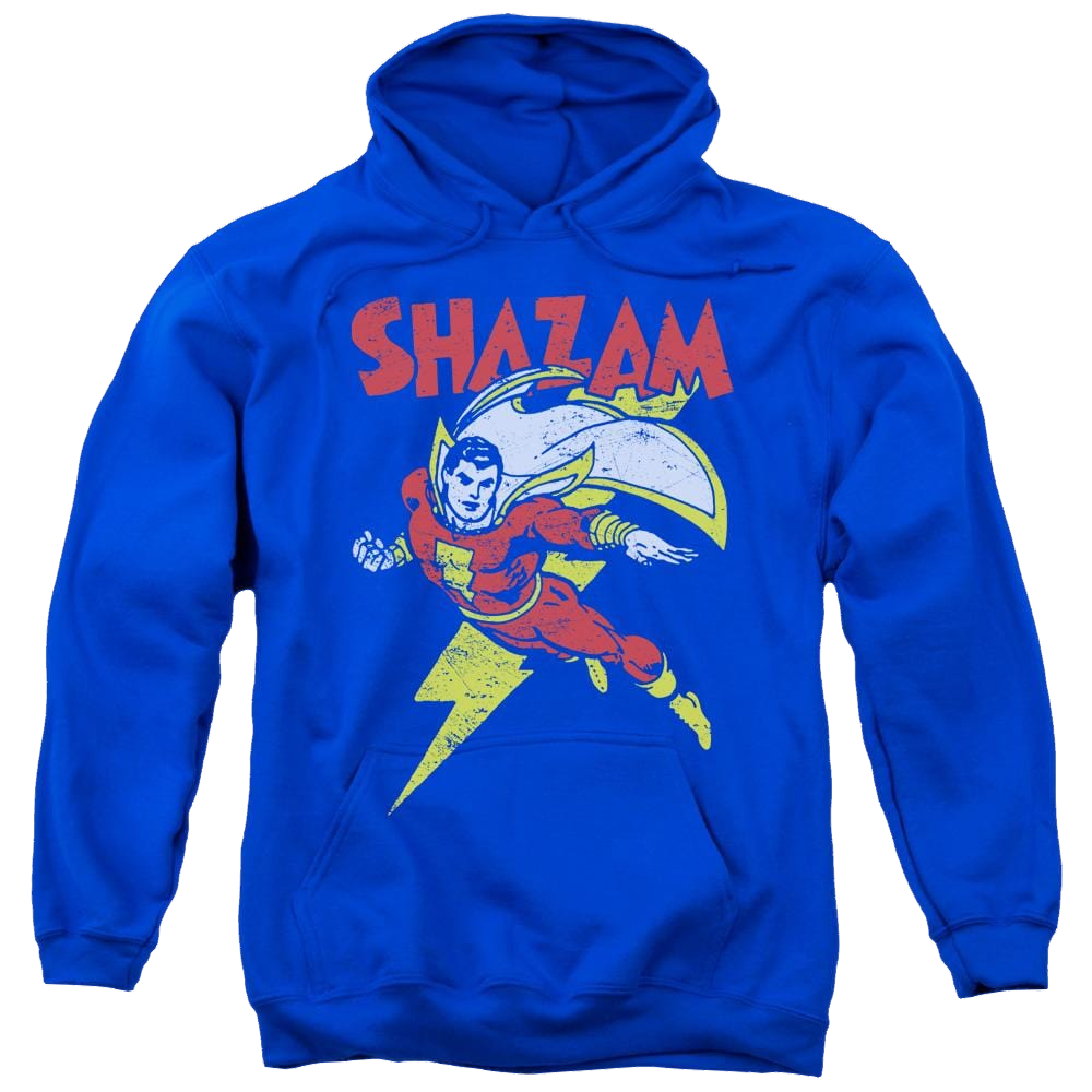 DC Comics Lets Fly - Pullover Hoodie Pullover Hoodie Shazam