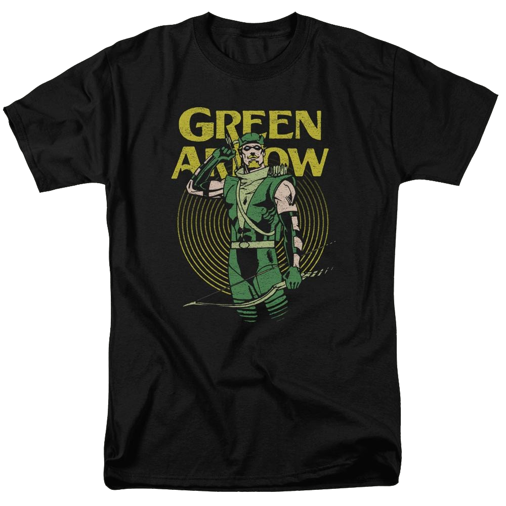 DC Comics Pull - Men's Regular Fit T-Shirt Men's Regular Fit T-Shirt Green Arrow