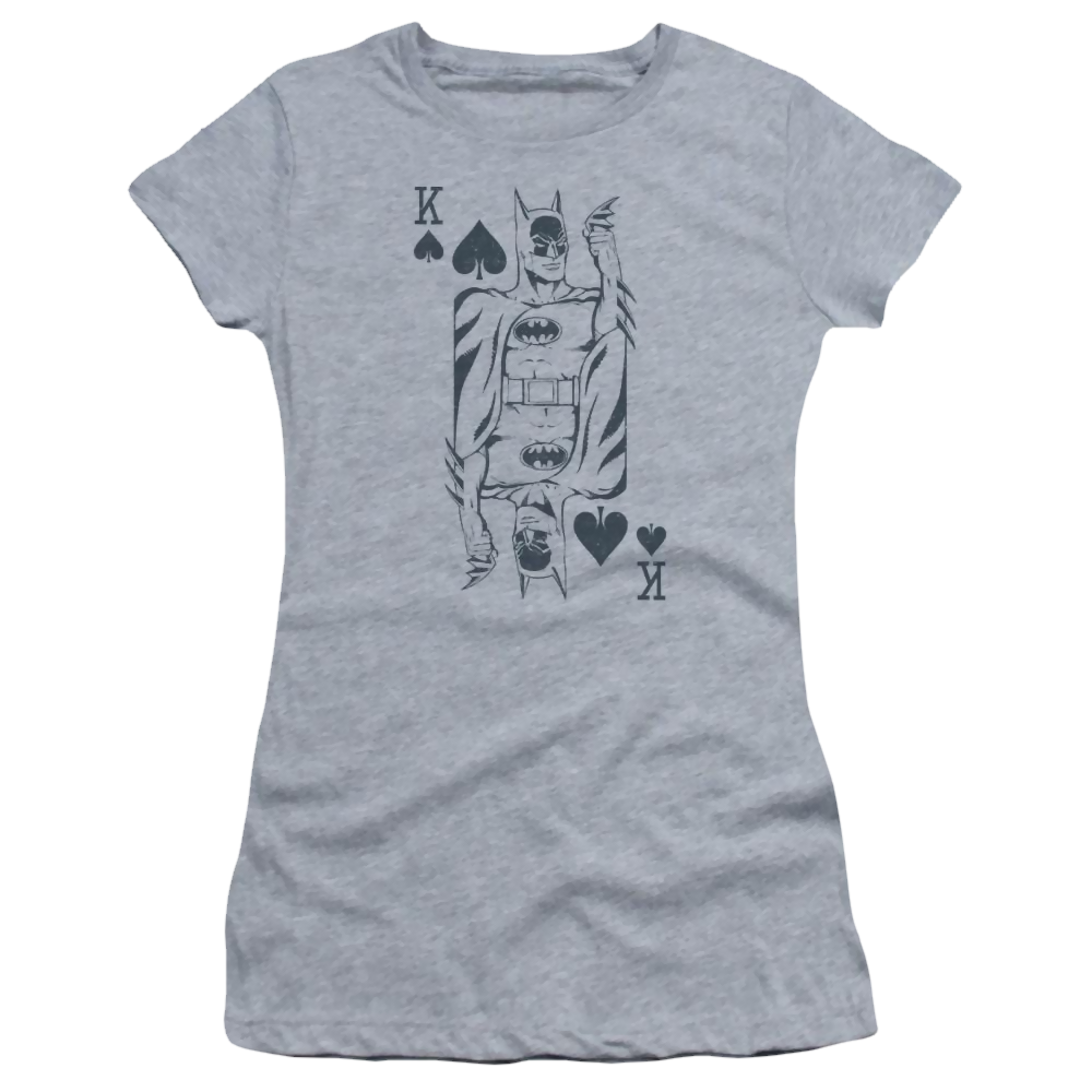 DC Comics Bat Card - Juniors T-Shirt Juniors T-Shirt Batman
