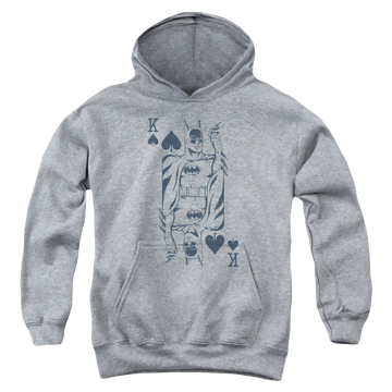 DC Batman Bat Card - Youth Hoodie Youth Hoodie (Ages 8-12) Batman