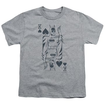 DC Batman Bat Card - Youth T-Shirt Youth T-Shirt (Ages 8-12) Batman