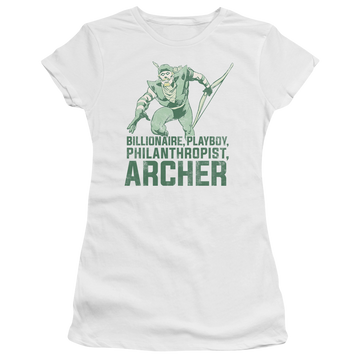 DC Comics Archer - Juniors T-Shirt Juniors T-Shirt Green Arrow