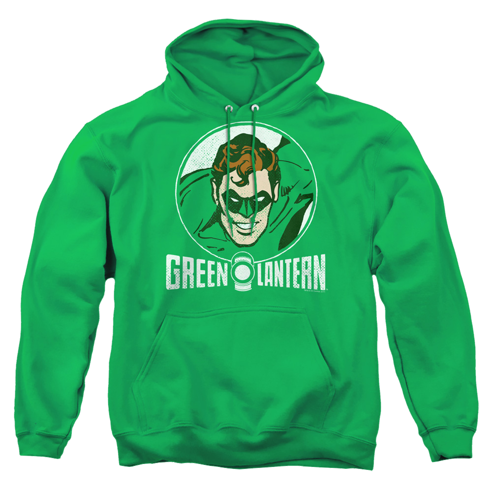 Green Lantern Lantern Circle - Pullover Hoodie Pullover Hoodie Green Lantern