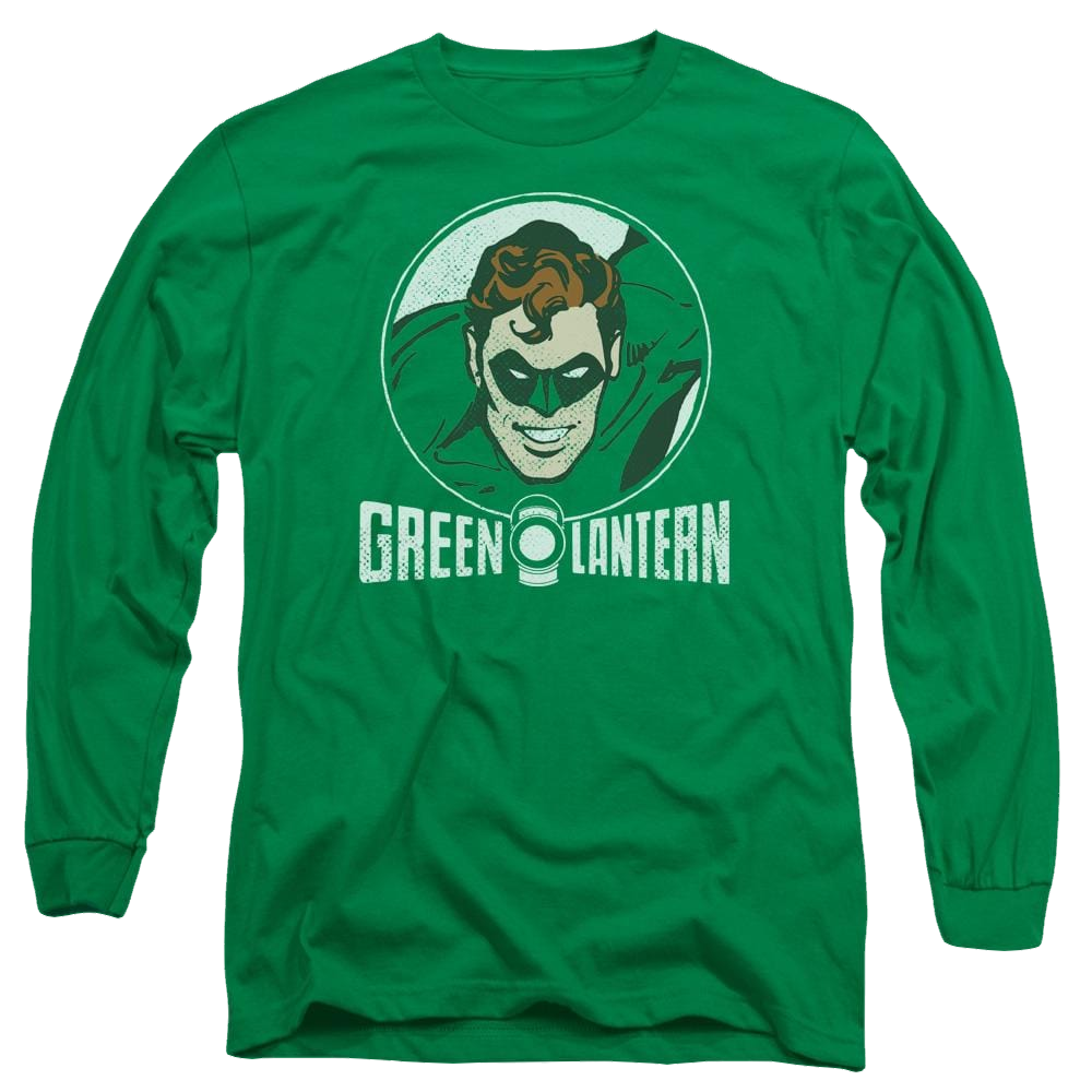 DC Comics Lantern Circle - Men's Long Sleeve T-Shirt Men's Long Sleeve T-Shirt Green Lantern