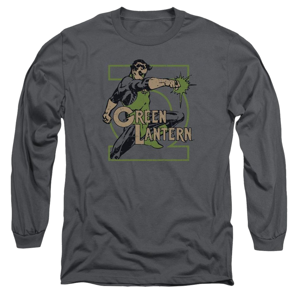DC Comics Ring Power - Men's Long Sleeve T-Shirt Men's Long Sleeve T-Shirt Green Lantern