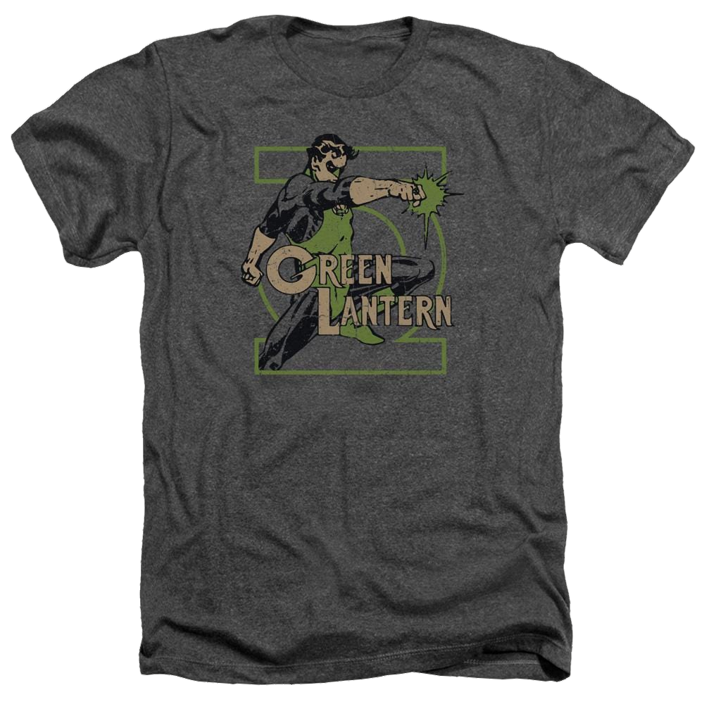 DC Comics Ring Power - Men's Heather T-Shirt Men's Heather T-Shirt Green Lantern