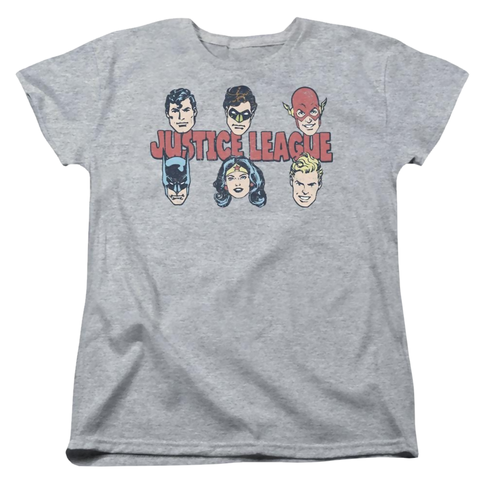 DC Comics Justice Lineup - Women's T-Shirt Women's T-Shirt Justice League