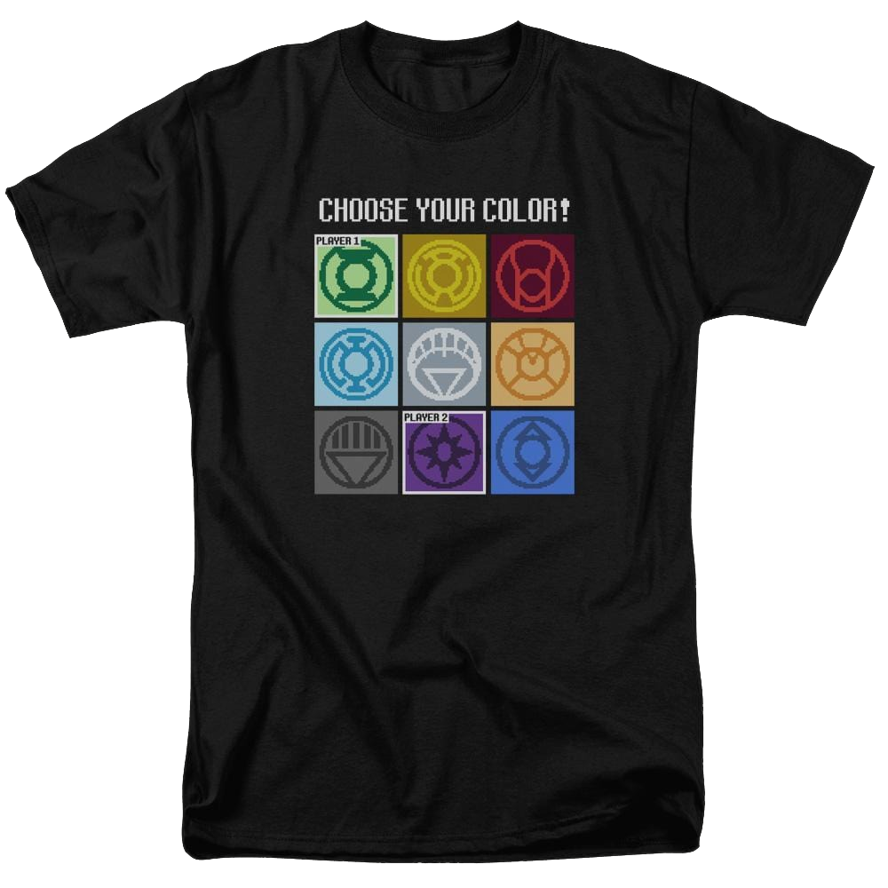 DC Comics Choose Your Color - Men's Regular Fit T-Shirt Men's Regular Fit T-Shirt Justice League