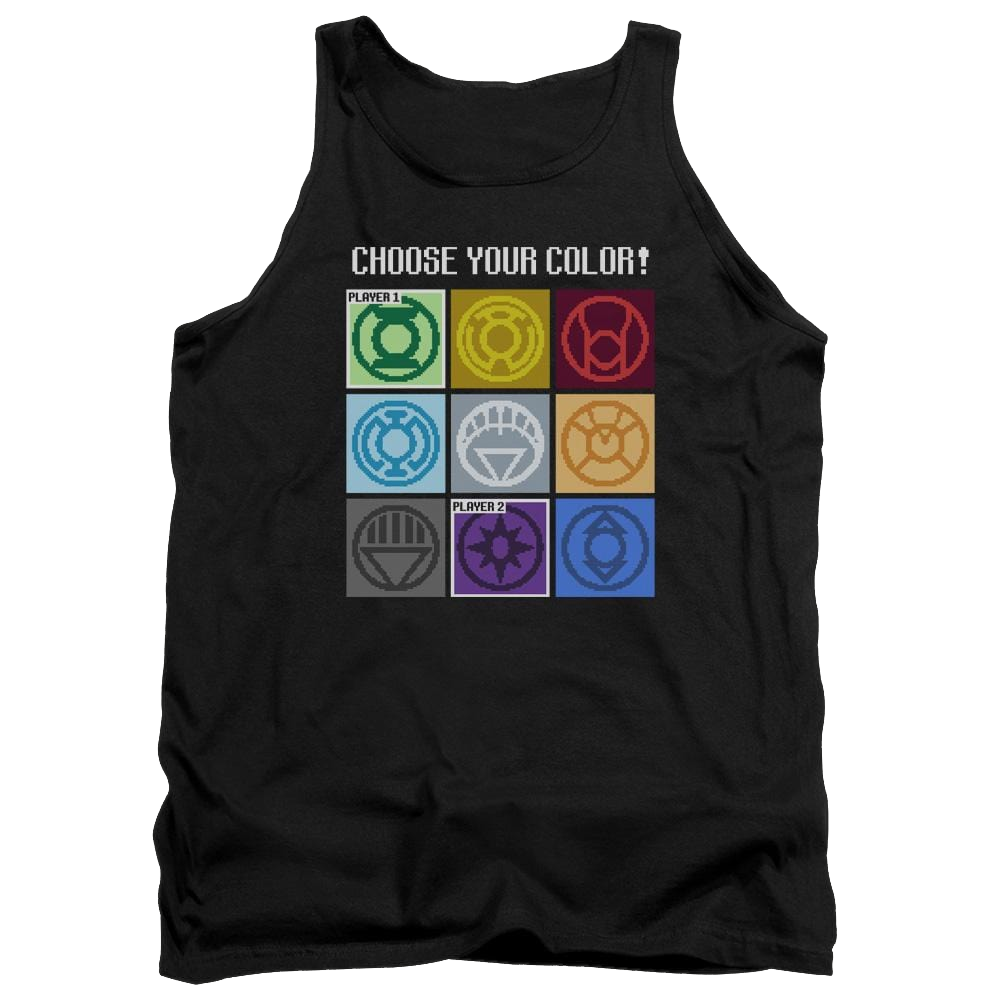 DC Comics Choose Your Color Men's Tank Men's Tank Justice League