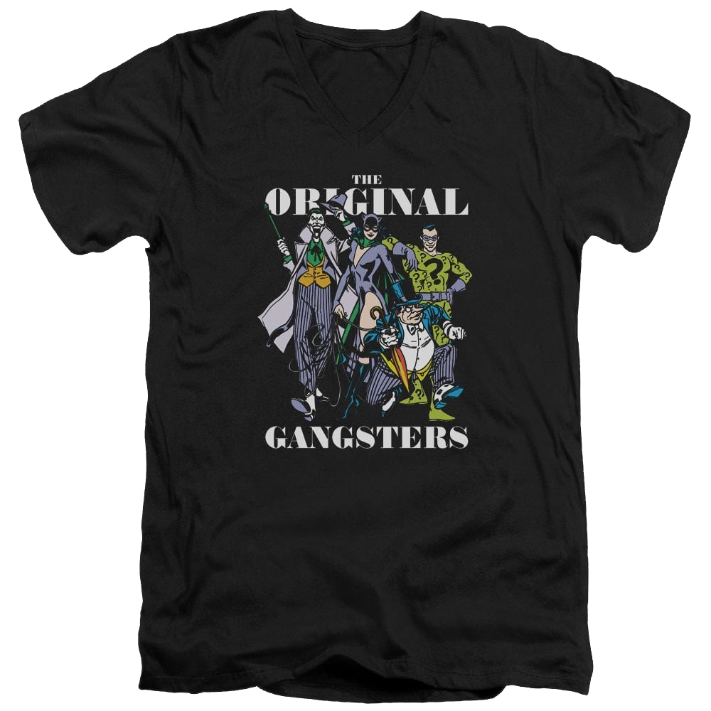 DC Comics Original Gangsters - Men's V-Neck T-Shirt Men's V-Neck T-Shirt DC Comics