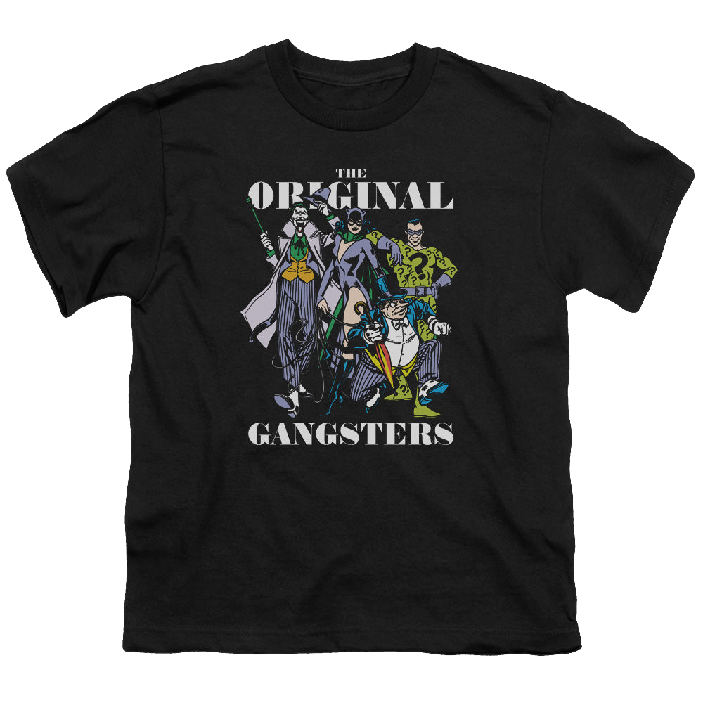 More DC Characters Original Gangsters - Youth T-Shirt Youth T-Shirt (Ages 8-12) DC Comics