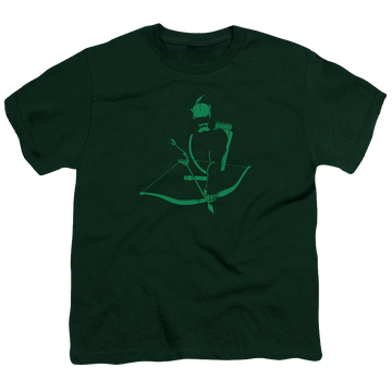Green Arrow Arrow Min - Youth T-Shirt Youth T-Shirt (Ages 8-12) Green Arrow