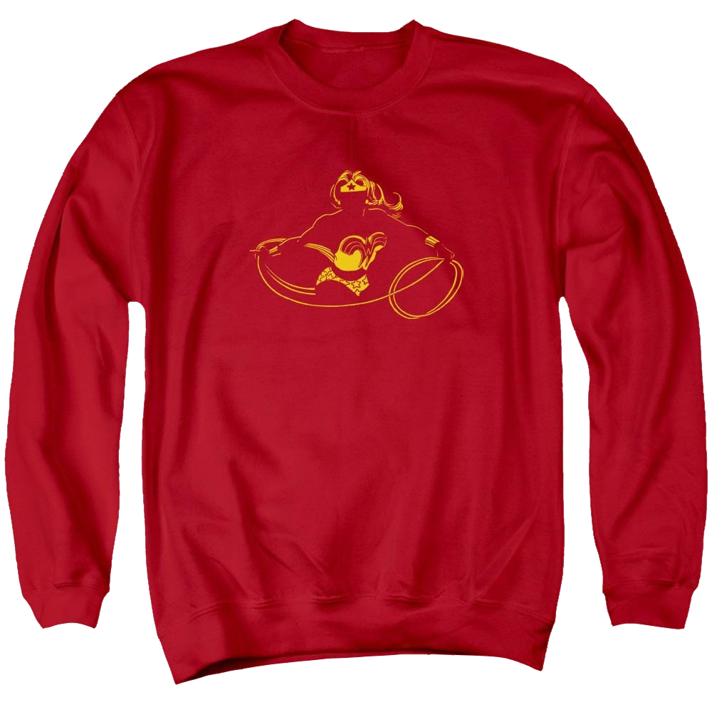 DC Comics Wonder Min - Men's Crewneck Sweatshirt Men's Crewneck Sweatshirt Wonder Woman
