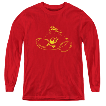Wonder Woman Wonder Min - Youth Long Sleeve T-Shirt Youth Long Sleeve T-Shirt Wonder Woman