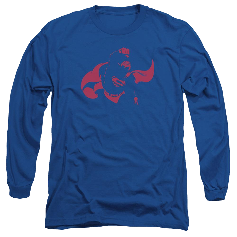 DC Comics Super Min - Men's Long Sleeve T-Shirt Men's Long Sleeve T-Shirt Superman
