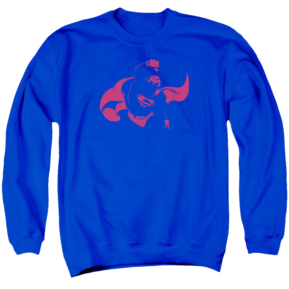 DC Comics Super Min - Men's Crewneck Sweatshirt Men's Crewneck Sweatshirt Superman