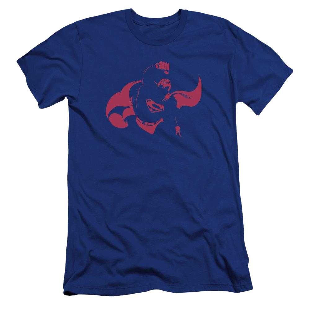 DC Comics Super Min - Men's Premium Slim Fit T-Shirt Men's Premium Slim Fit T-Shirt Superman