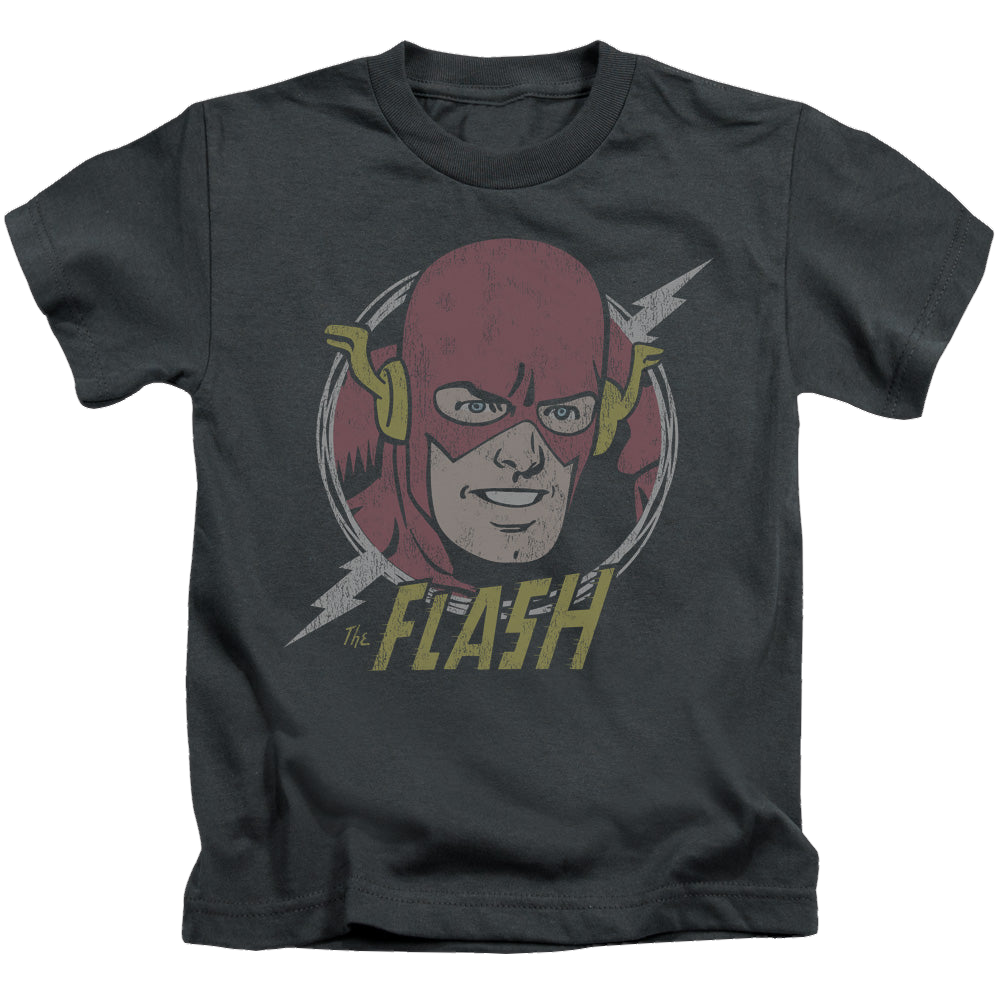Flash, The Vintage Voltage - Kid's T-Shirt Kid's T-Shirt (Ages 4-7) The Flash