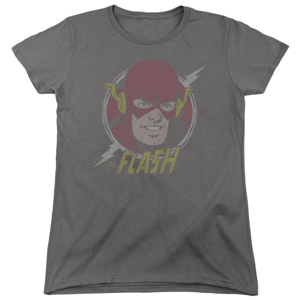 Flash, The Vintage Voltage - Women's T-Shirt Women's T-Shirt The Flash