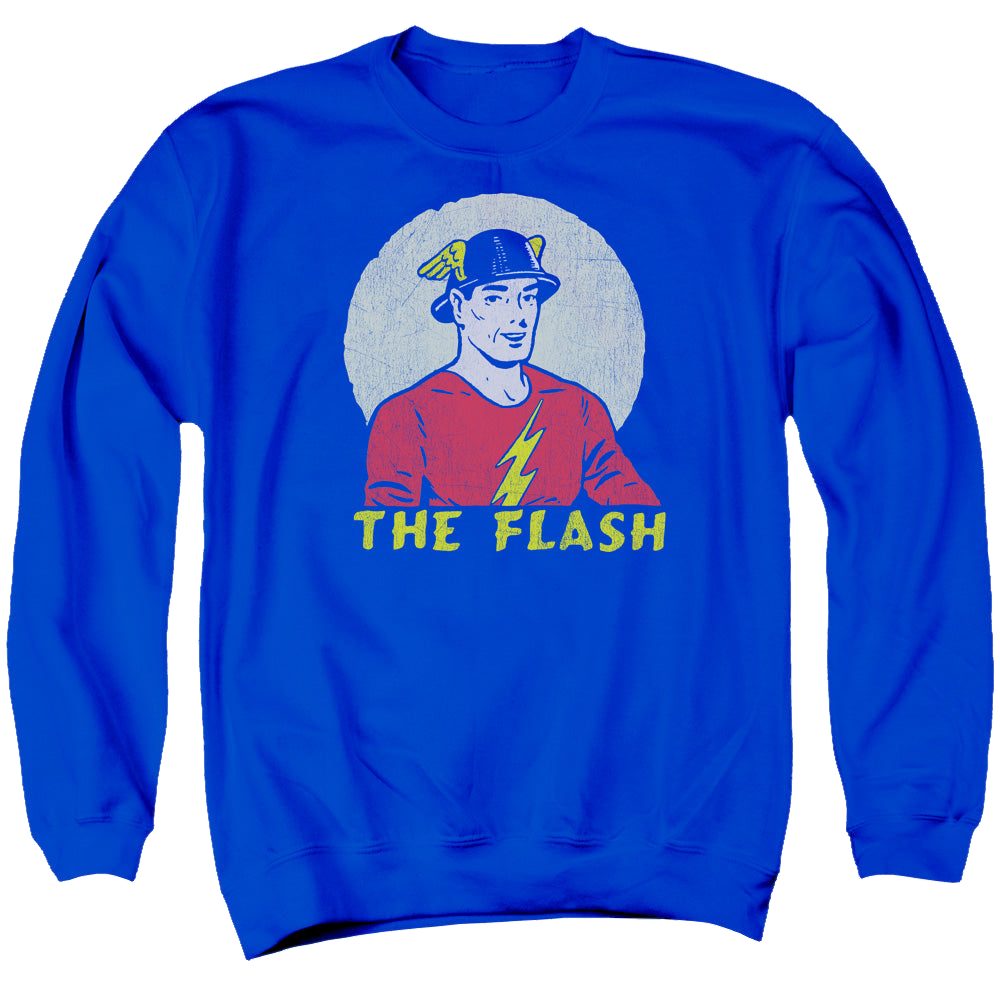 Flash, The Faded Circle - Men's Crewneck Sweatshirt Men's Crewneck Sweatshirt The Flash
