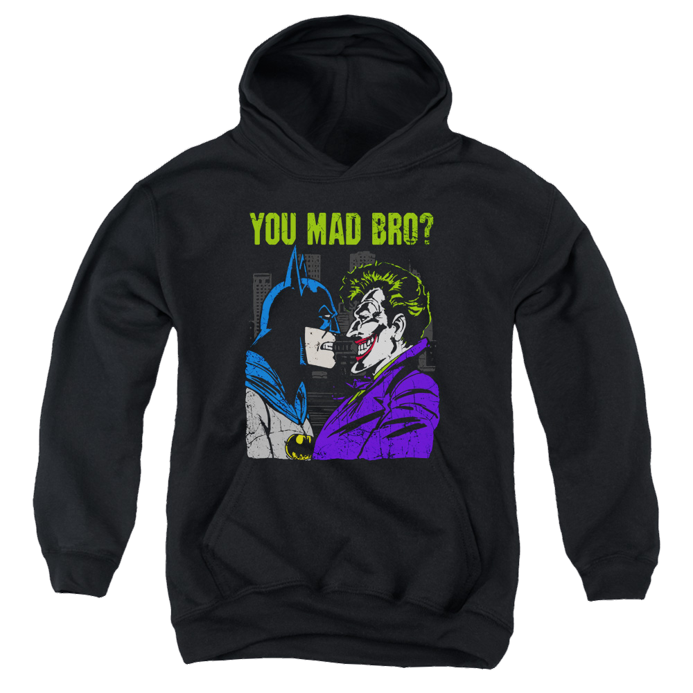 Joker, The Mad Bro - Youth Hoodie Youth Hoodie (Ages 8-12) Joker