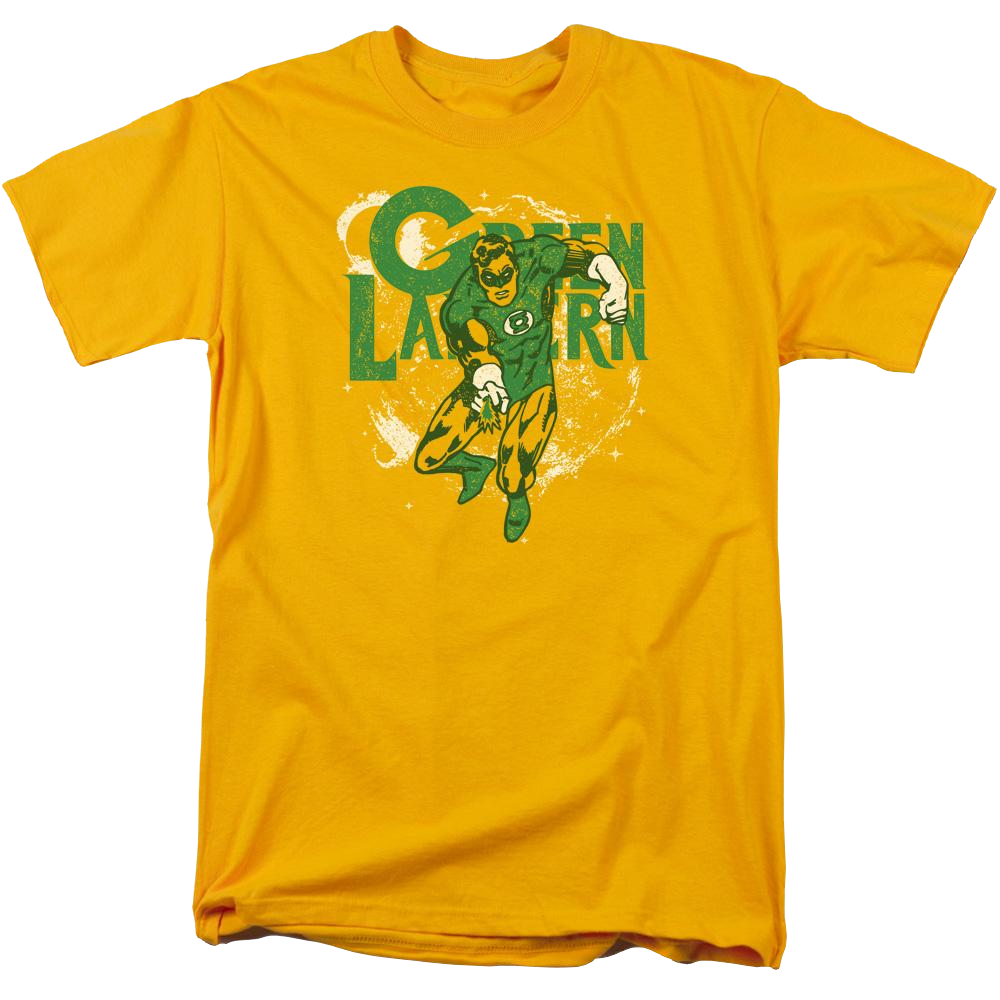DC Comics Cosmic Strip - Men's Regular Fit T-Shirt Men's Regular Fit T-Shirt Green Lantern