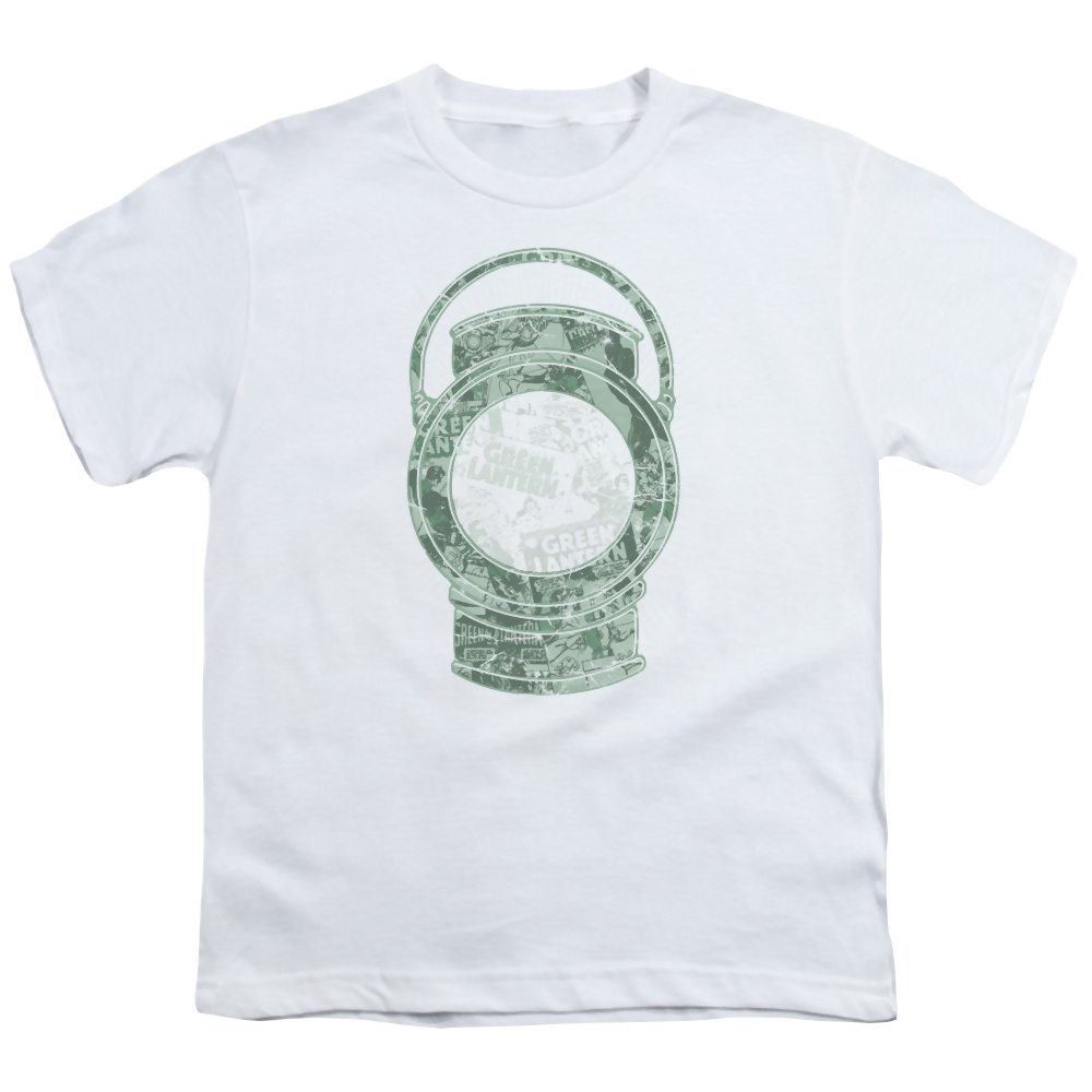 Green Lantern Lantern Cover - Youth T-Shirt Youth T-Shirt (Ages 8-12) Green Lantern