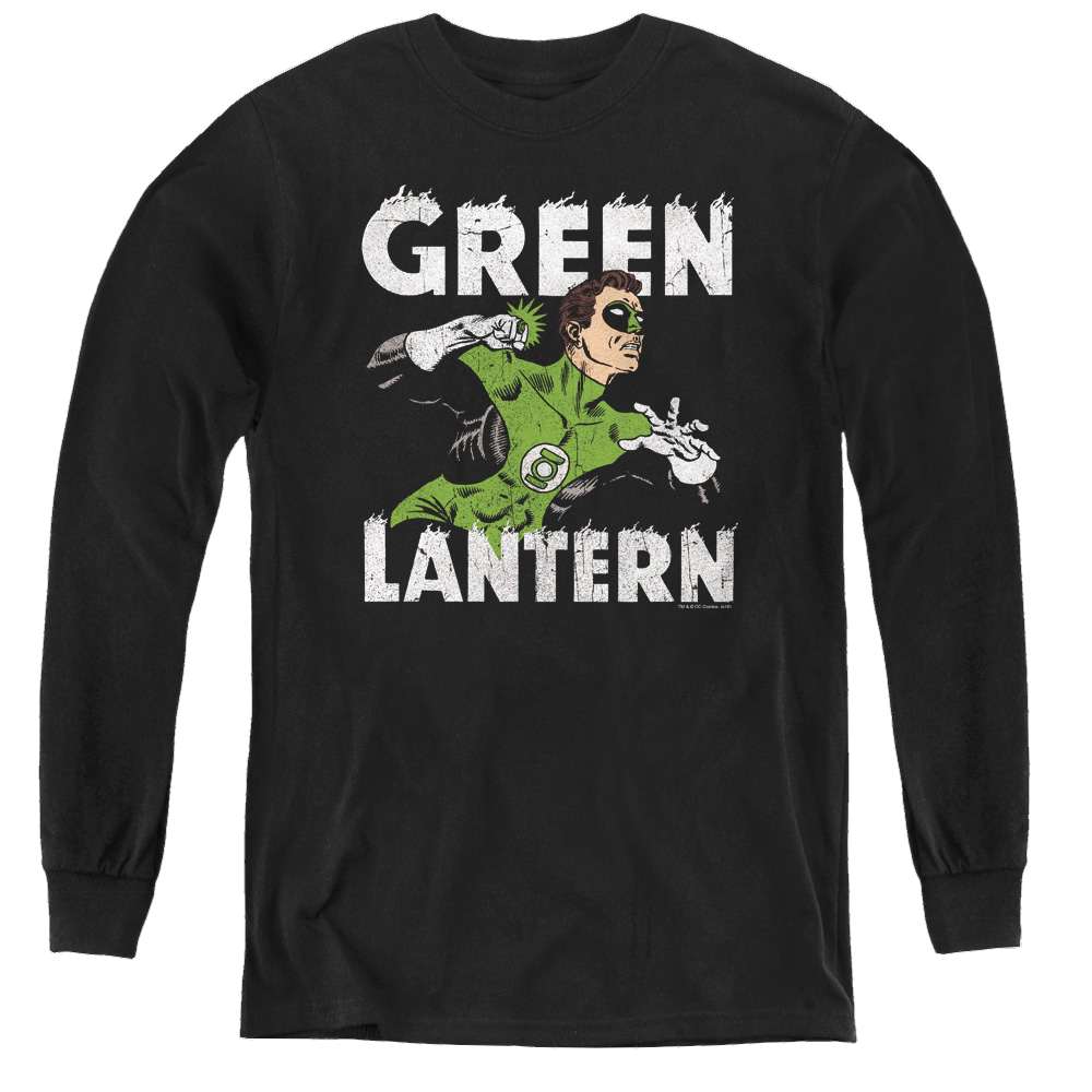 Green Lantern Hal Power - Youth Long Sleeve T-Shirt Youth Long Sleeve T-Shirt Green Lantern