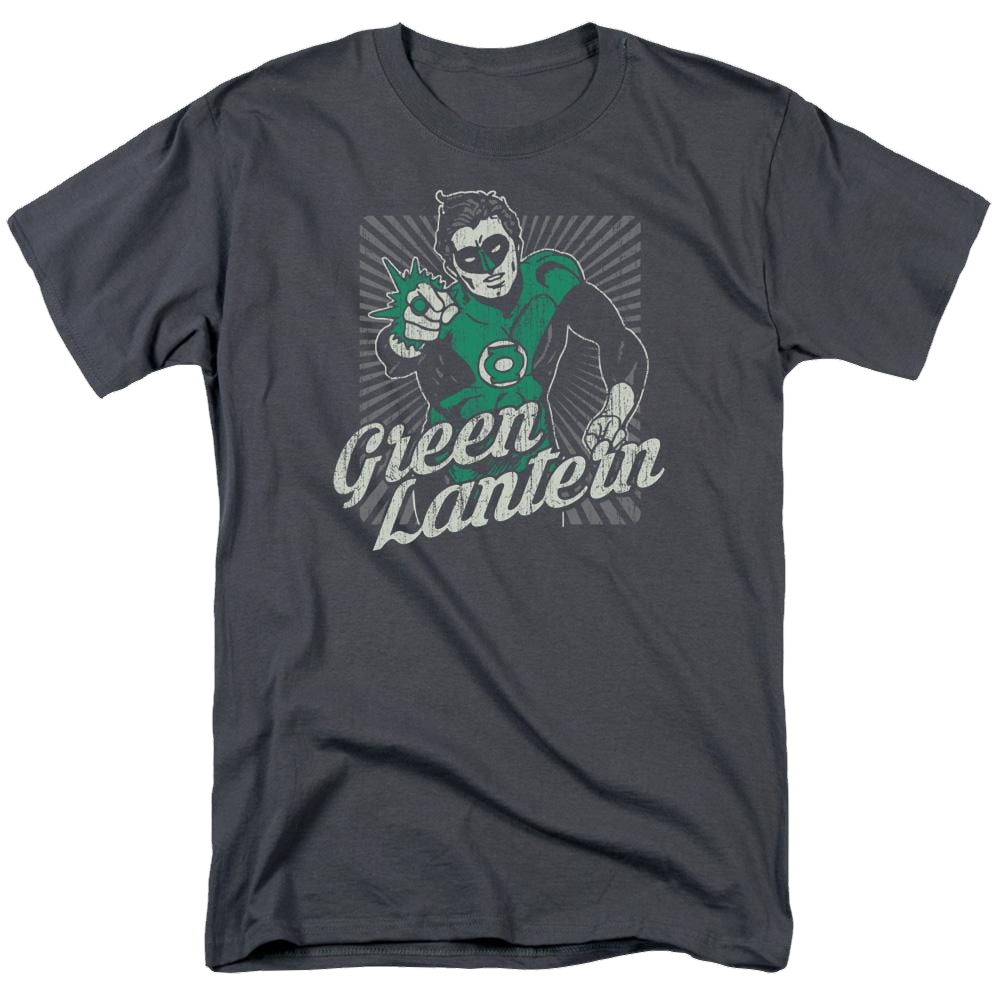 DC Comics Ring Rays - Men's Regular Fit T-Shirt Men's Regular Fit T-Shirt Green Lantern