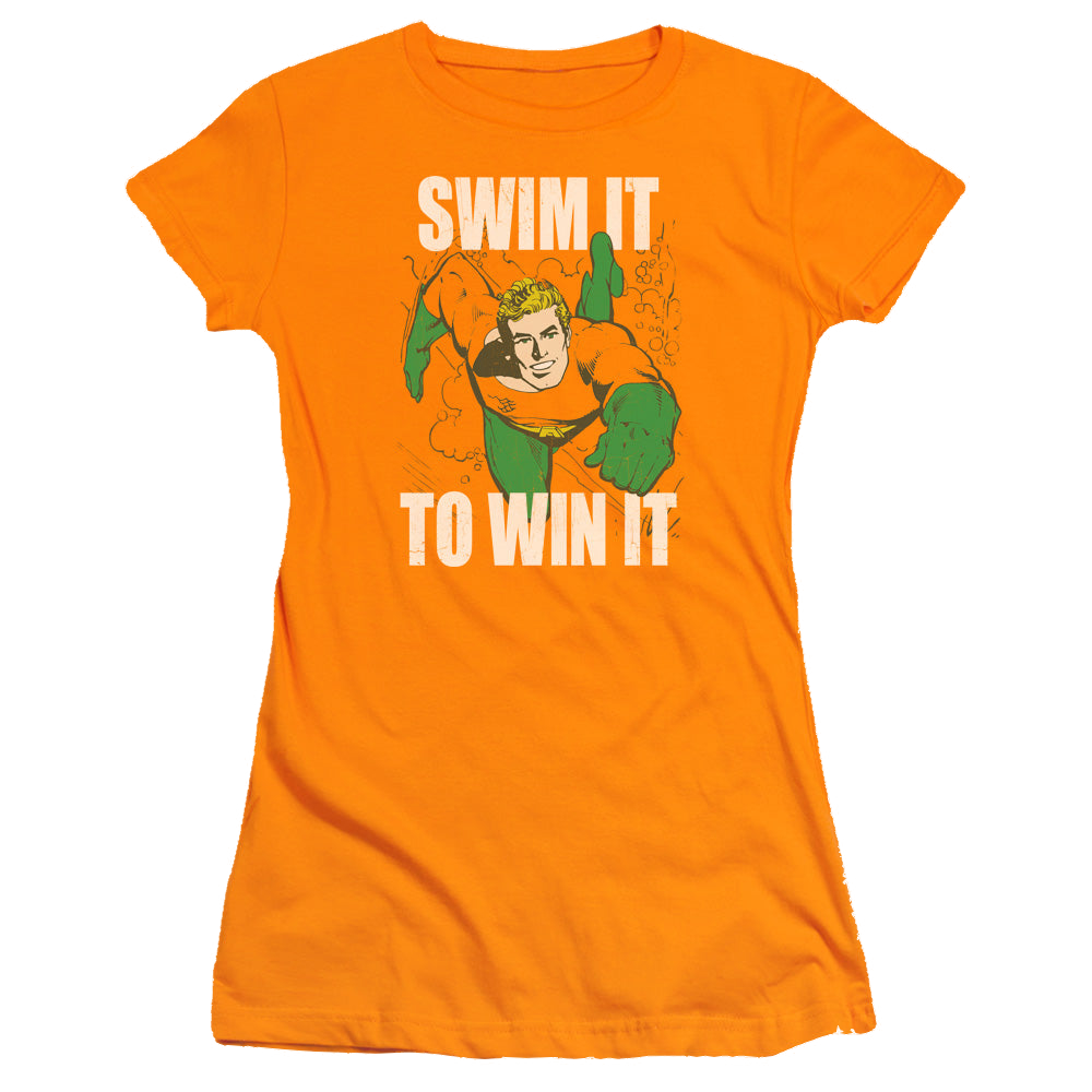 Aquaman Swim It - Juniors T-Shirt Juniors T-Shirt Aquaman