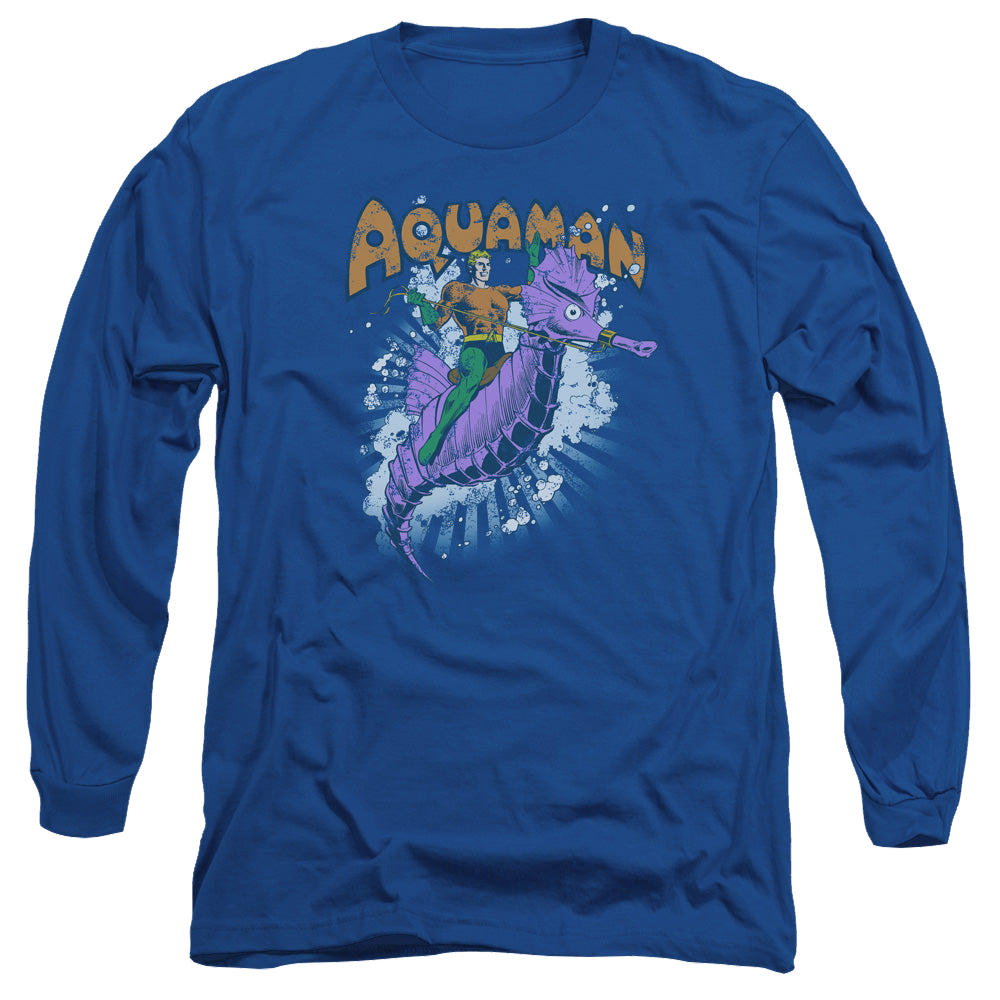 Aquaman Ride Free - Men's Long Sleeve T-Shirt Men's Long Sleeve T-Shirt Aquaman