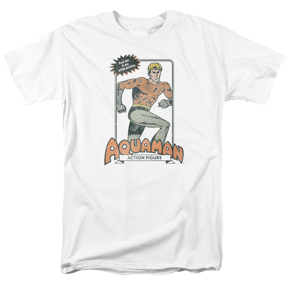 Aquaman Am Action Figure - Men's Regular Fit T-Shirt Men's Regular Fit T-Shirt Aquaman