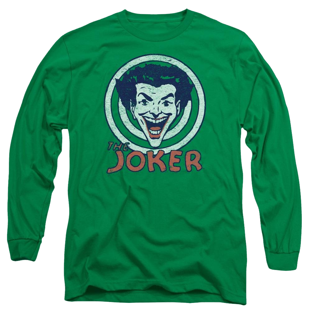 DC Comics Joke Target - Men's Long Sleeve T-Shirt Men's Long Sleeve T-Shirt Joker