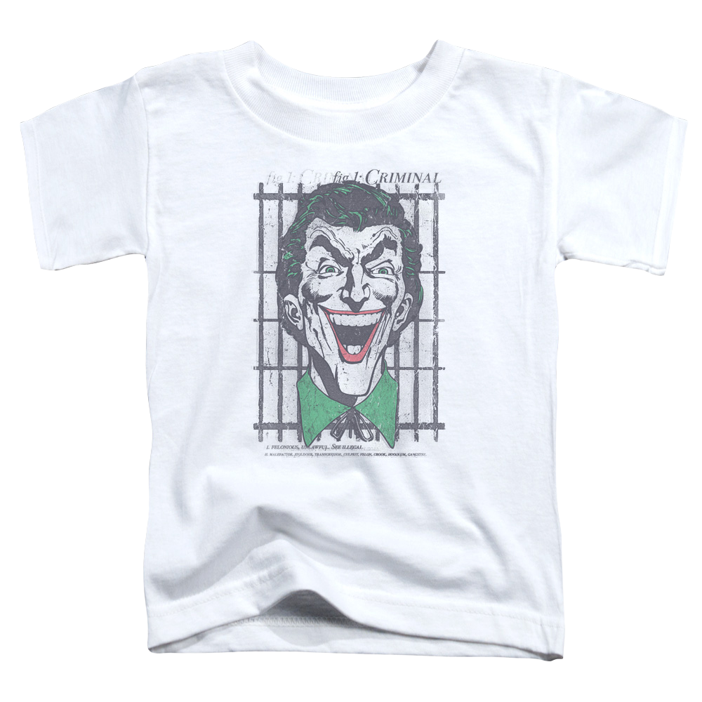 Joker, The Criminal - Toddler T-Shirt Toddler T-Shirt Joker