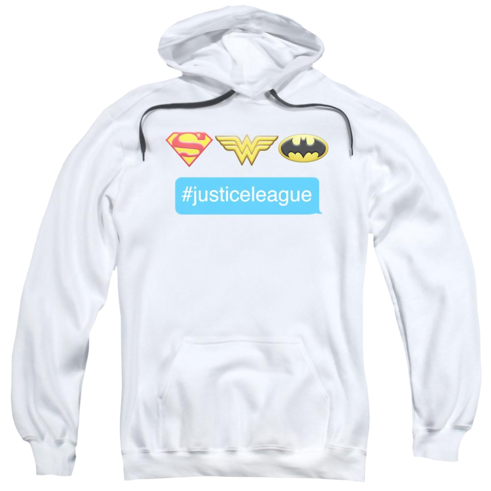 DC Comics Hashtag Jla - Pullover Hoodie Pullover Hoodie Justice League