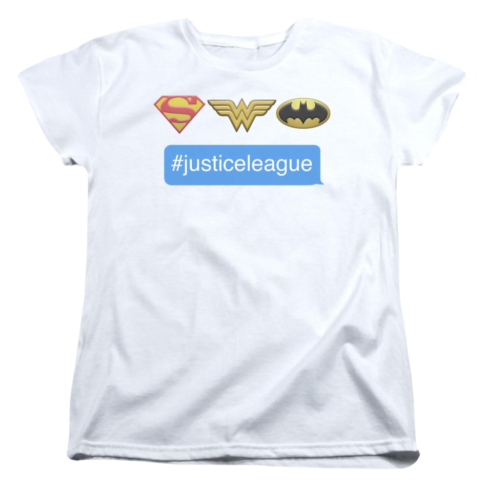 DC Comics Hashtag Jla - Women's T-Shirt Women's T-Shirt Justice League