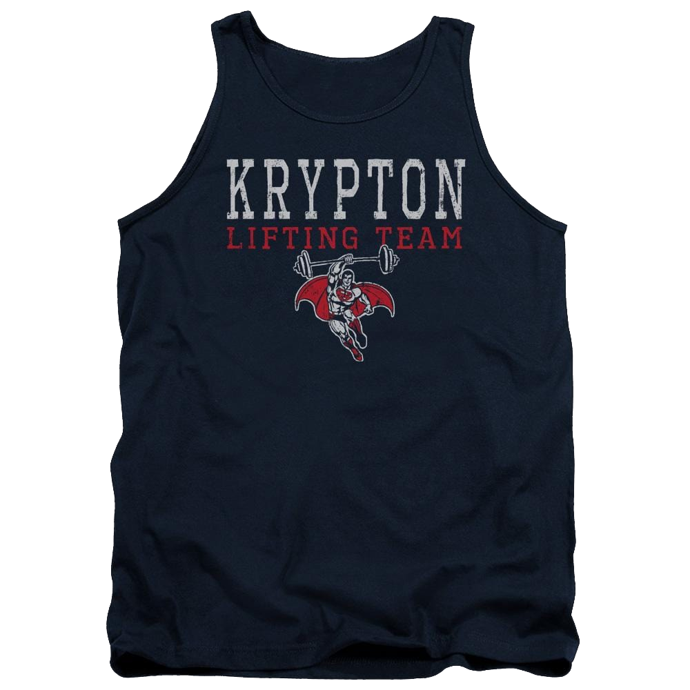 DC Comics Krpton Lifting Men's Tank Men's Tank Superman