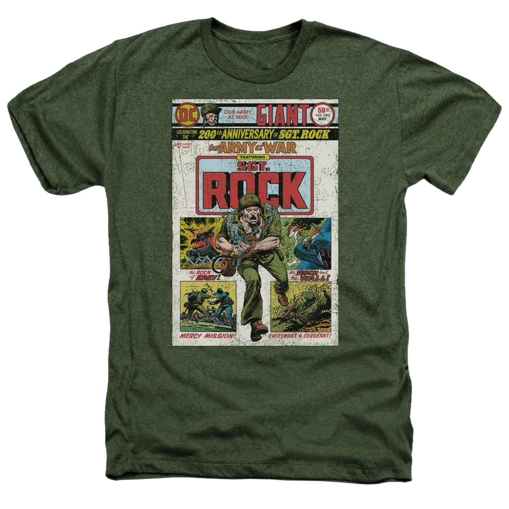 DC Comics St Rock Cover - Men's Heather T-Shirt Men's Heather T-Shirt DC Comics