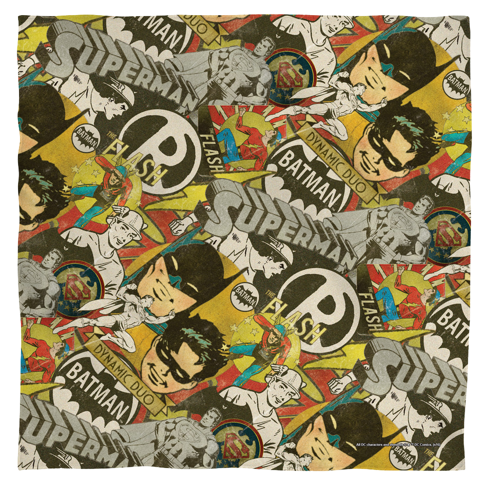 Justice League Vintage Dco - Bandana Bandanas Justice League