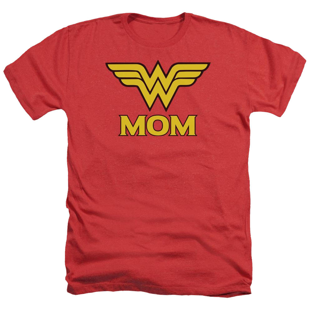 DC Comics Wonder Mom - Men's Heather T-Shirt Men's Heather T-Shirt Wonder Woman