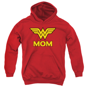 Wonder Woman Wonder Mom - Youth Hoodie Youth Hoodie (Ages 8-12) Wonder Woman