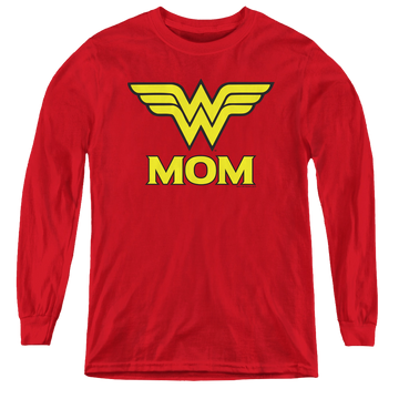 Wonder Woman Wonder Mom - Youth Long Sleeve T-Shirt Youth Long Sleeve T-Shirt Wonder Woman