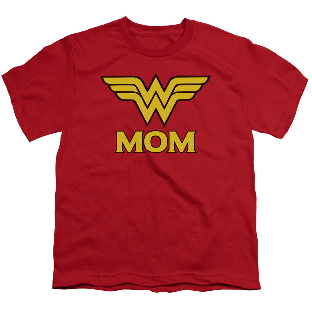 Wonder Woman Wonder Mom - Youth T-Shirt Youth T-Shirt (Ages 8-12) Wonder Woman