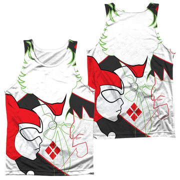 DC Comics Joker/harley Inline Men's All Over Print Tank Men's All Over Print Tank Batman