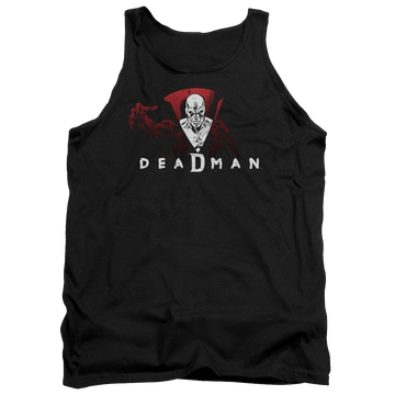 Black men's tank with DC Comics Deadman graphic