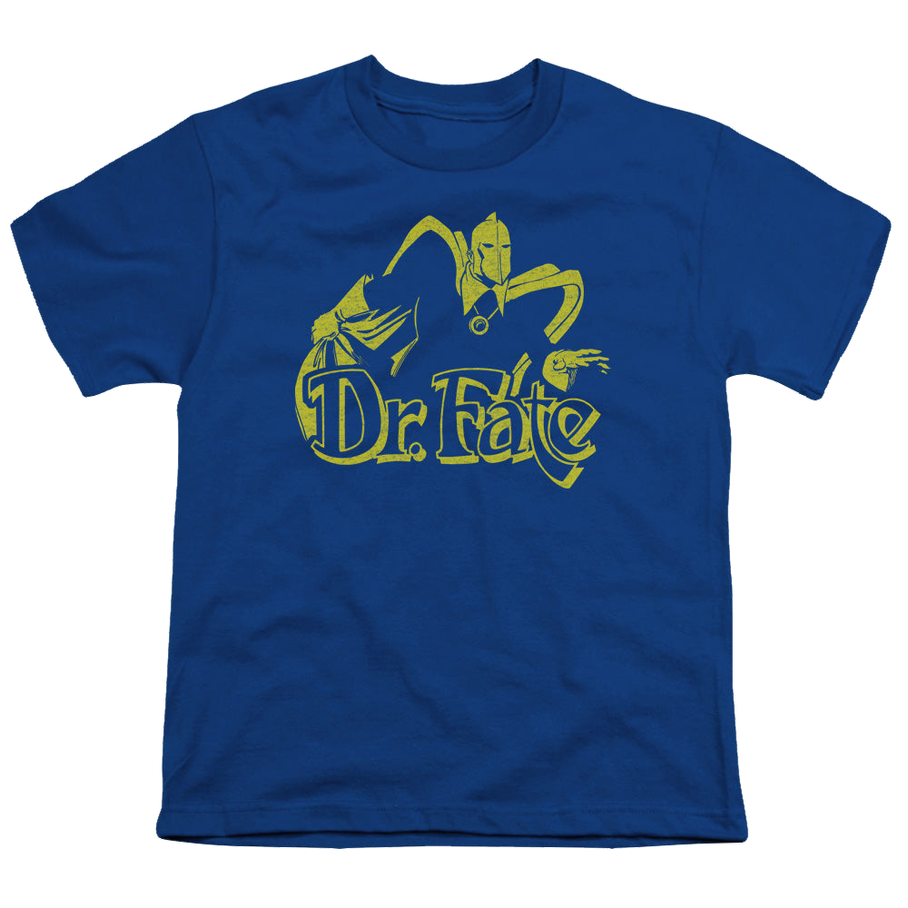 Dr. Fate One Color Fate - Youth T-Shirt Youth T-Shirt (Ages 8-12) Dr. Fate